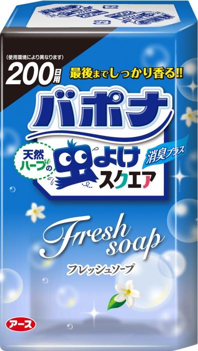 最新最全の バポナ 天然ハーブの虫よけスクエア 200日用 フレッシュソープ 450ml qdtek.vn