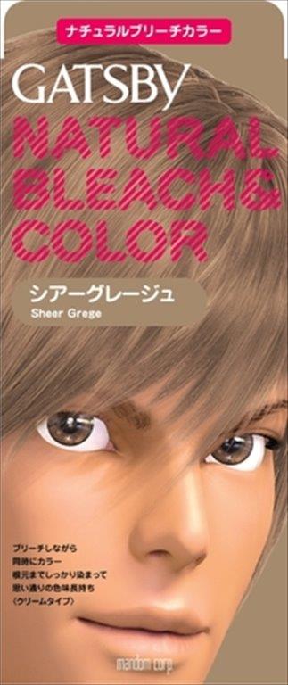 Kenko卸 Com ギャツビー Gatsby ナチュラルブリーチカラーシアーグレージ