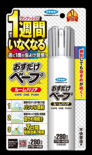 おすだけベープスプレールームバリア４０回分不快害虫